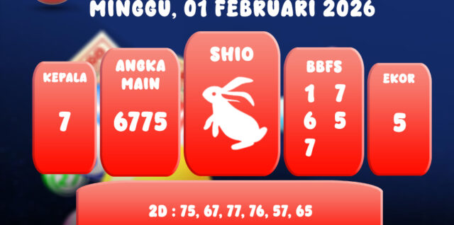 PREDIKSI HONGKONG 01 FEBRUARI 2026