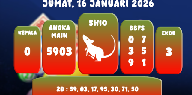 PREDIKSI TOTO MACAU POOL 16 JANUARI 2026