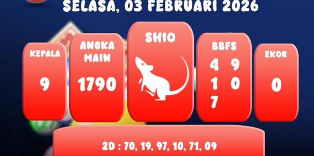 PREDIKSI HONGKONG 03 FEBRUARI 2026