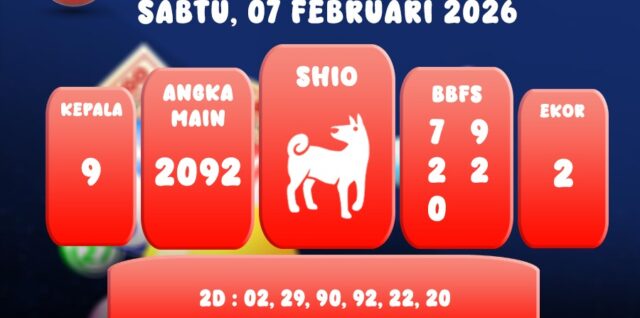 PREDIKSI HONGKONG 07 FEBRUARI 2026