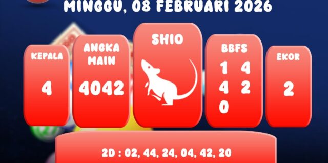 PREDIKSI HONGKONG 08 FEBRUARI 2026