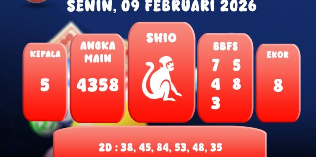 PREDIKSI HONGKONG 09 FEBRUARI 2026