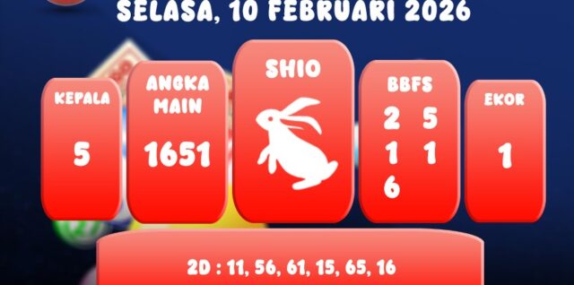 PREDIKSI HONGKONG 10 FEBRUARI 2026
