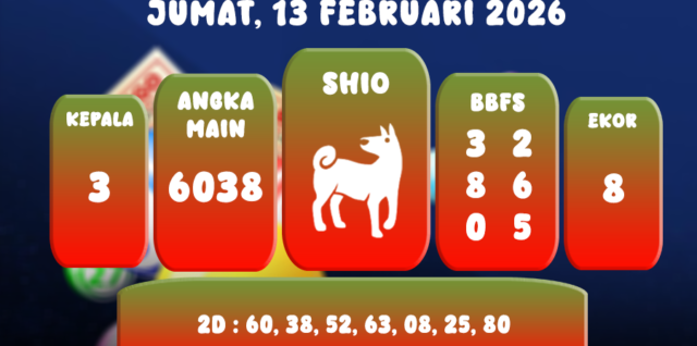 PREDIKSI TOTO MACAU POOL 13 FEBRUARI 2026