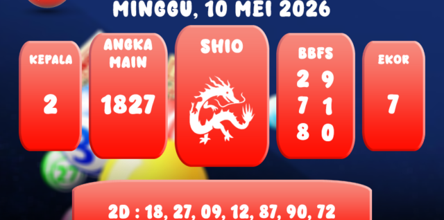 PREDIKSI HONGKONG 10 MEI 2026