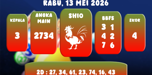 PREDIKSI TOTO MACAU POOL 13 MEI 2026