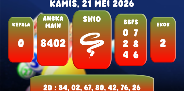 PREDIKSI TOTO MACAU POOL 21 MEI 2026